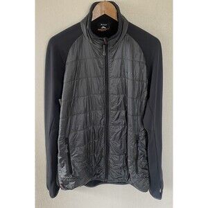 Macpac Puffer Jacket Womens XXL Packable Down Black Zip Insulated Waterproof